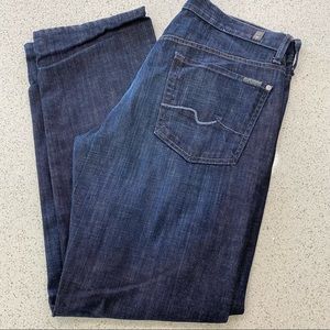7 for all Mankind Dark wash Jeans size 33